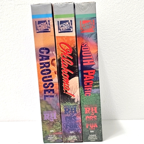 Rodgers & Hammerstein's Classic Musical Movie VHS Tape Set of 3 - Picture 14 of 14